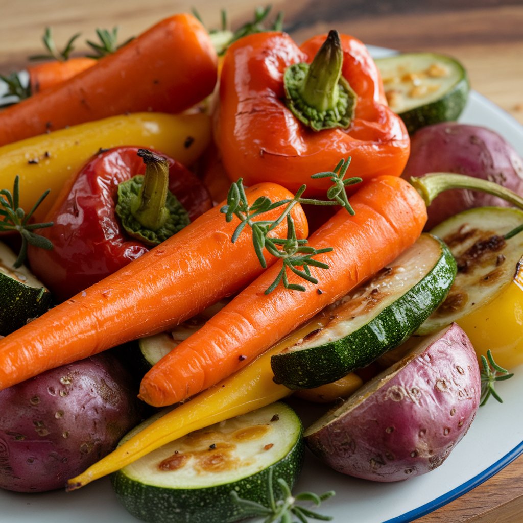 A Sample Vegetable Recipe: Roasted Vegetable Medley