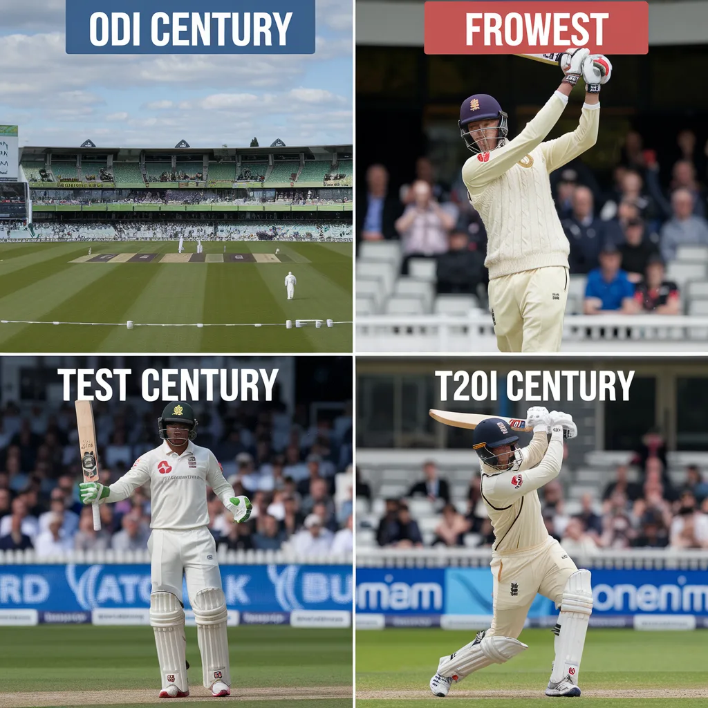 fastest century in cricket history