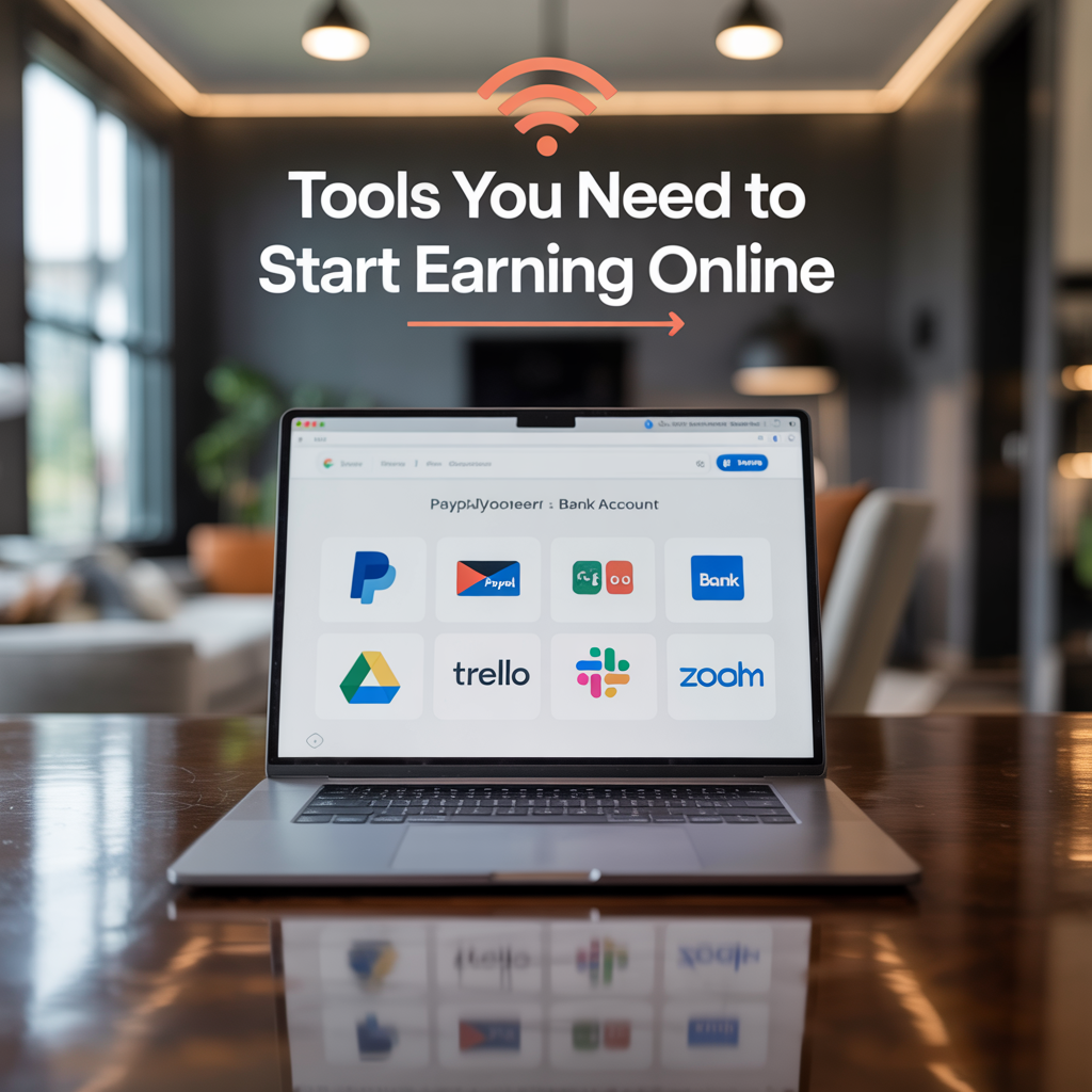 Tools You Need to Start Earning Online