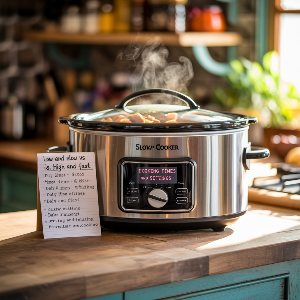 Cooking Times and Settings
