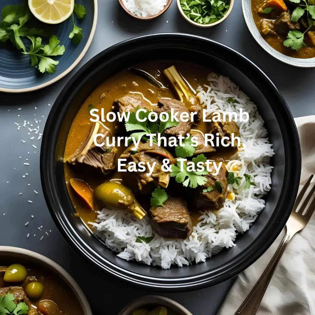 Slow Cooker Lamb Curry That’s Rich, Easy & Tasty