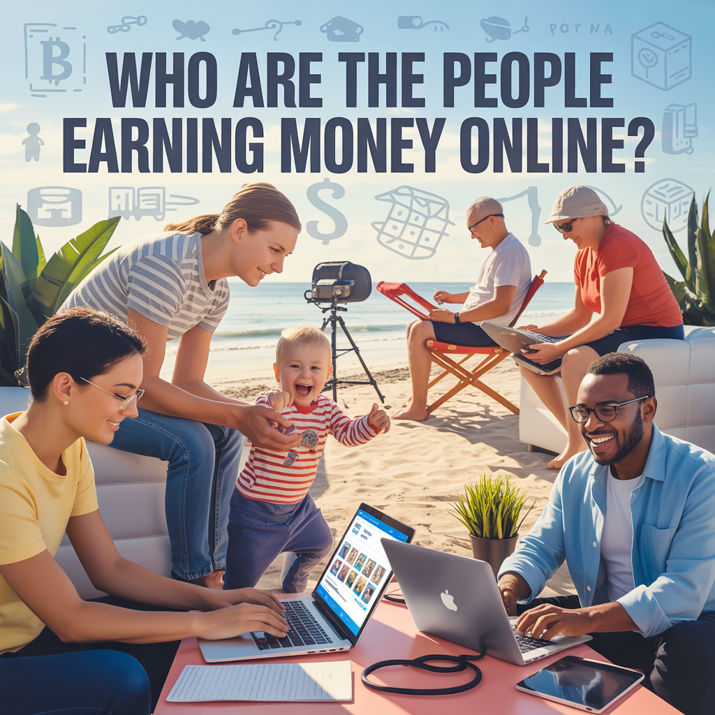 Who Are the People Earning Money Online?