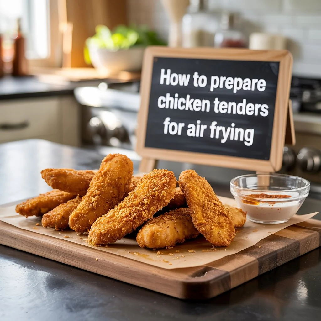 How to Prepare Chicken Tenders for Air Frying