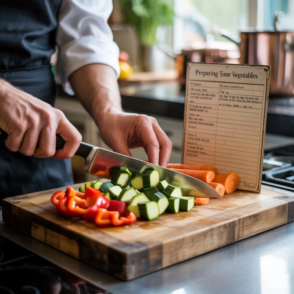 Preparing Your Vegetables
