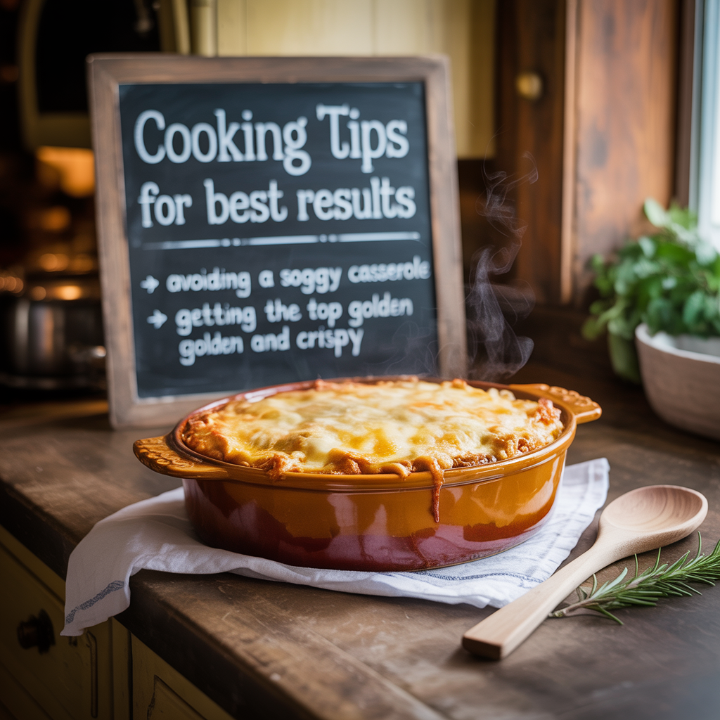 Cooking Tips for Best Results