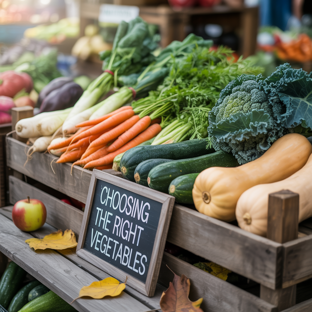 Choosing the Right Vegetables