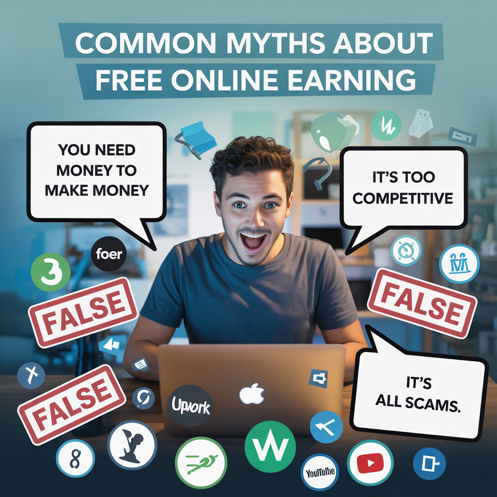 Common Myths About Free Online Earning