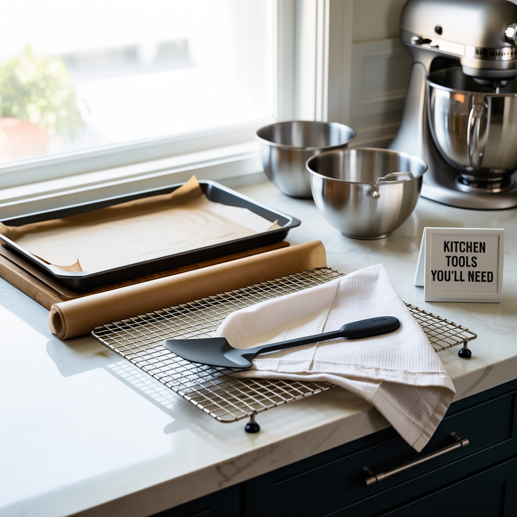 Kitchen Tools You’ll Need for Making Strawberry Shortcake Swiss Roll