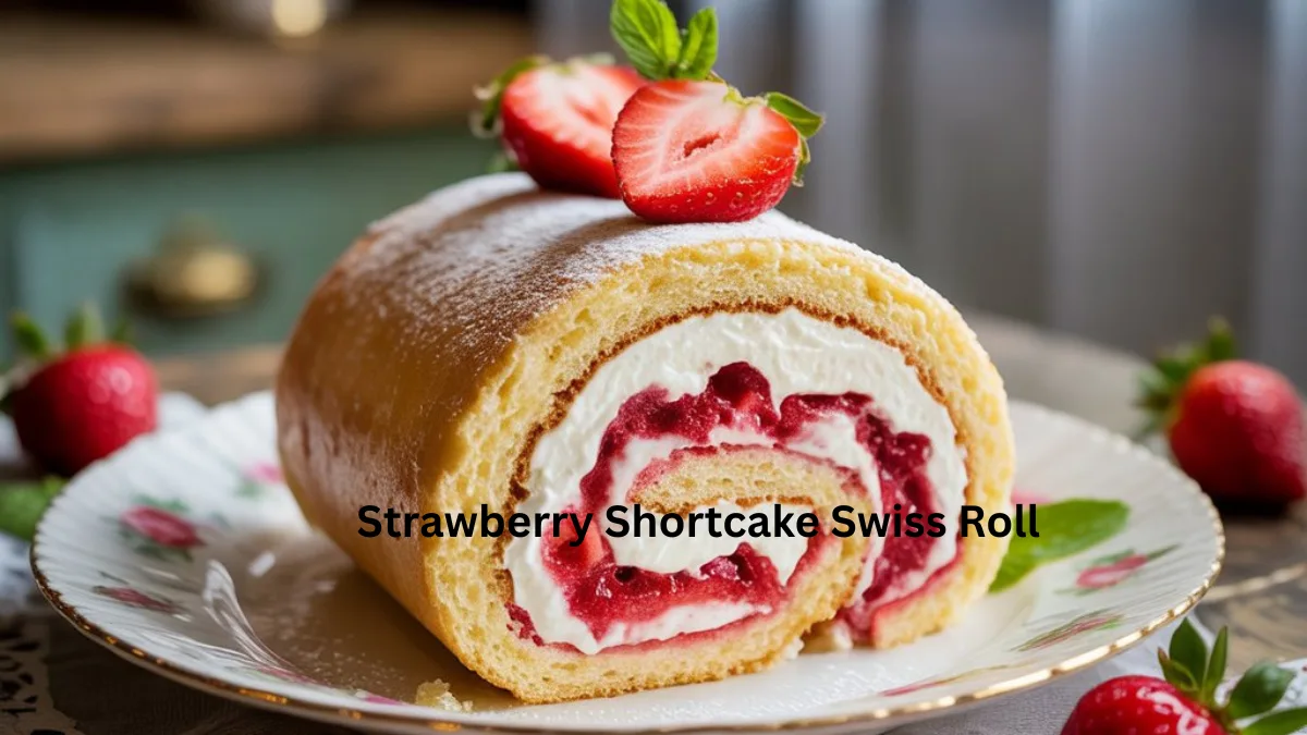 Strawberry Shortcake Swiss Roll day 2