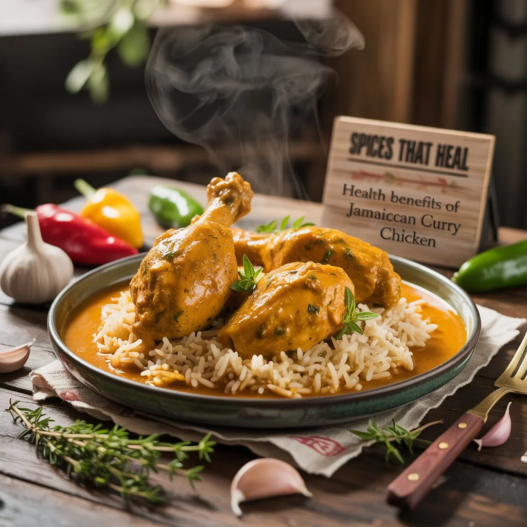 Health Benefits of Eating Authentic Jamaican Curry Chicken