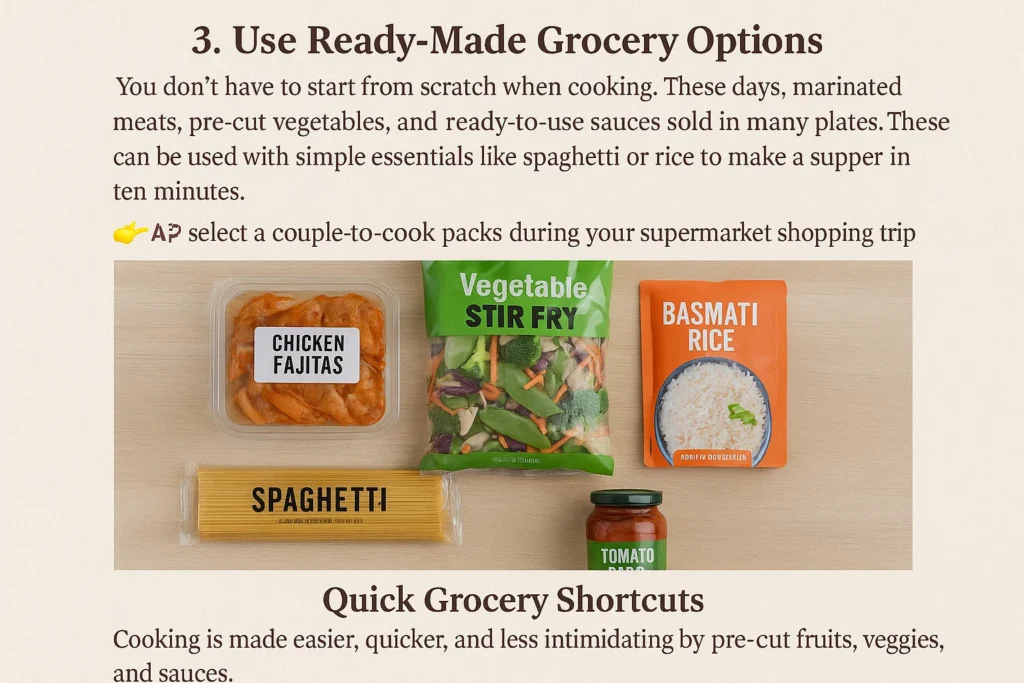 Cooking Gives Me Anxiety: Use Ready-Made Grocery Options to Stay Calm