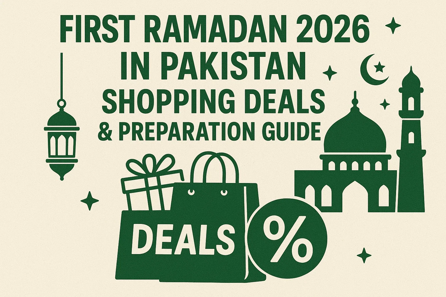 First Ramadan 2026 in Pakistan: Shopping Deals & Preparation Guide