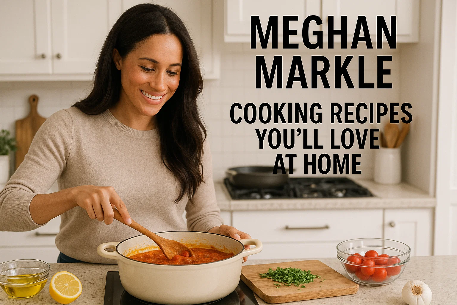 Meghan Markle Cooking Recipes You’ll Love at Home