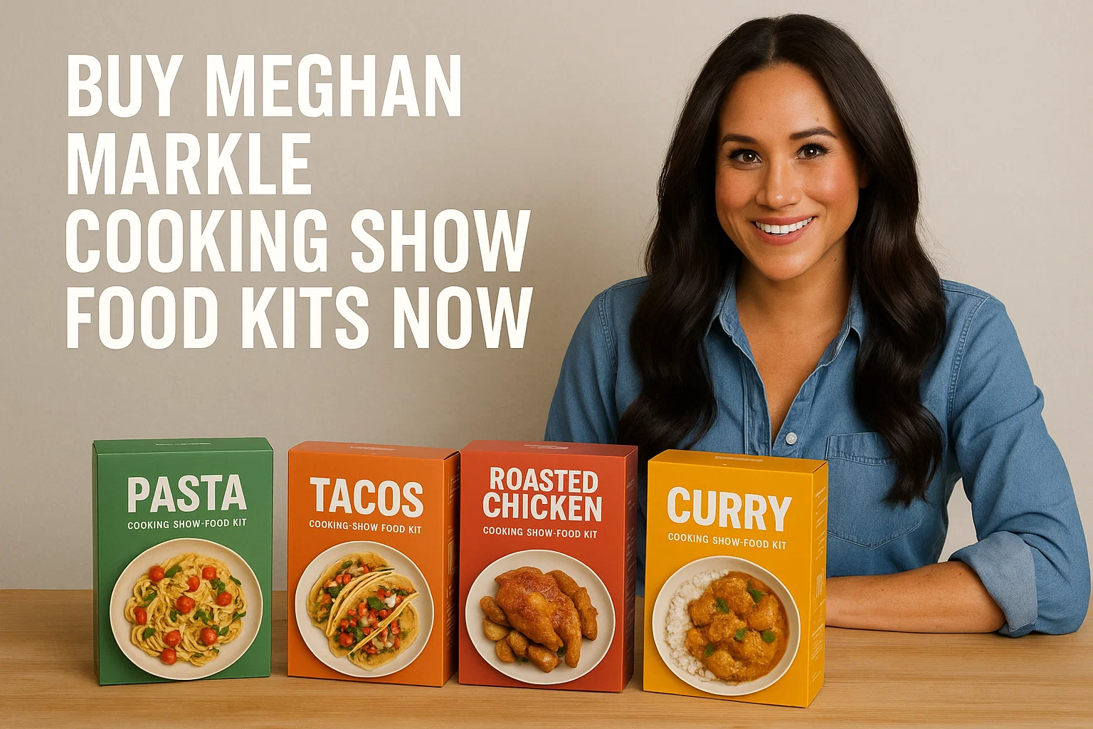 Buy Meghan Markle Cooking Show Food Kits Now