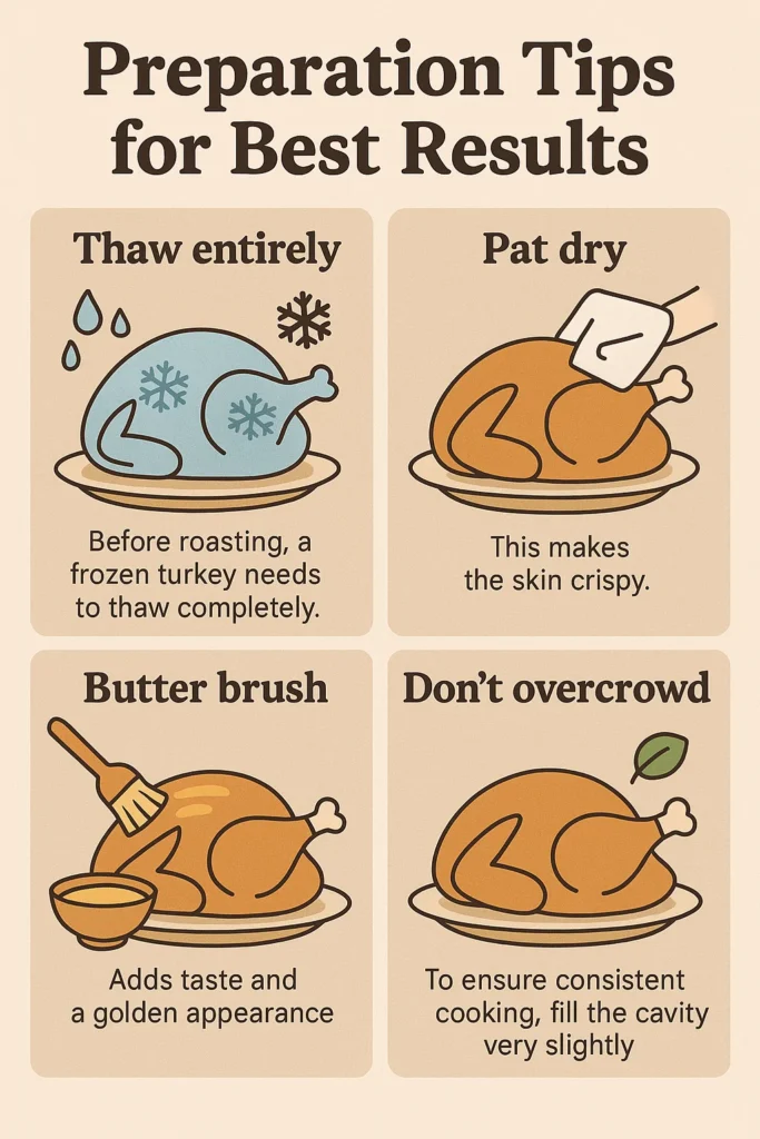 Chef preparing Butterball turkey with seasoning before cooking for perfect results.