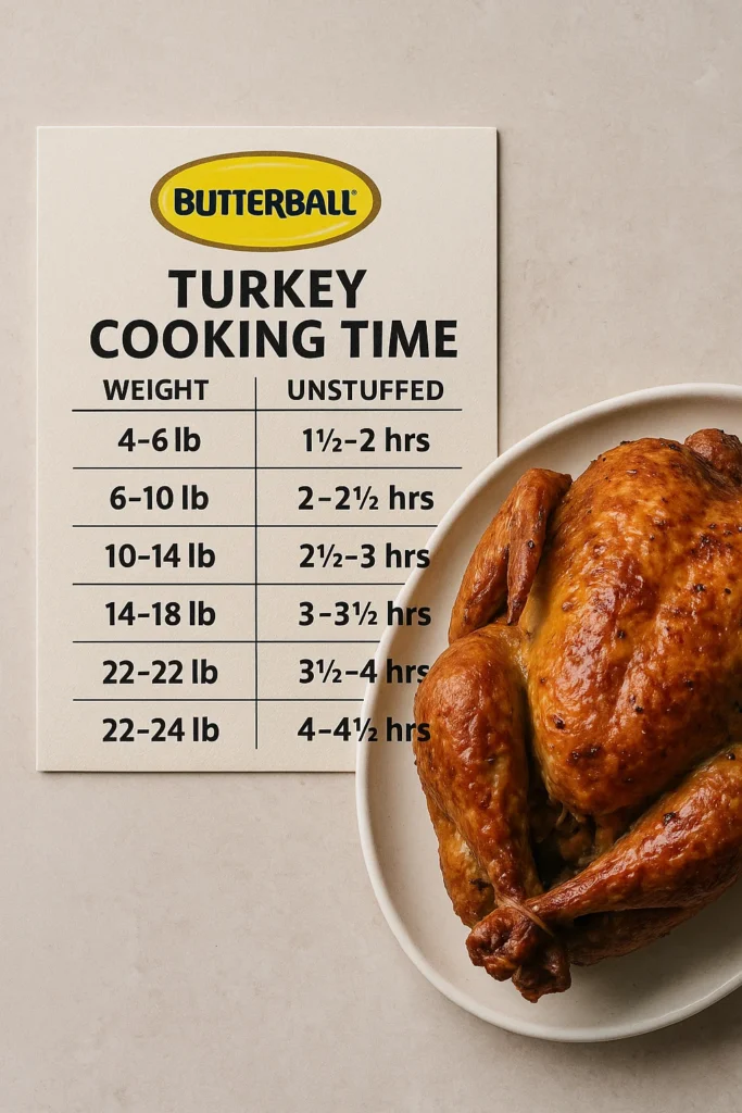 Butterball Turkey Cooking Time