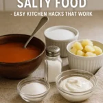 How to Fix Salty Food – Easy Kitchen Hacks That Work
