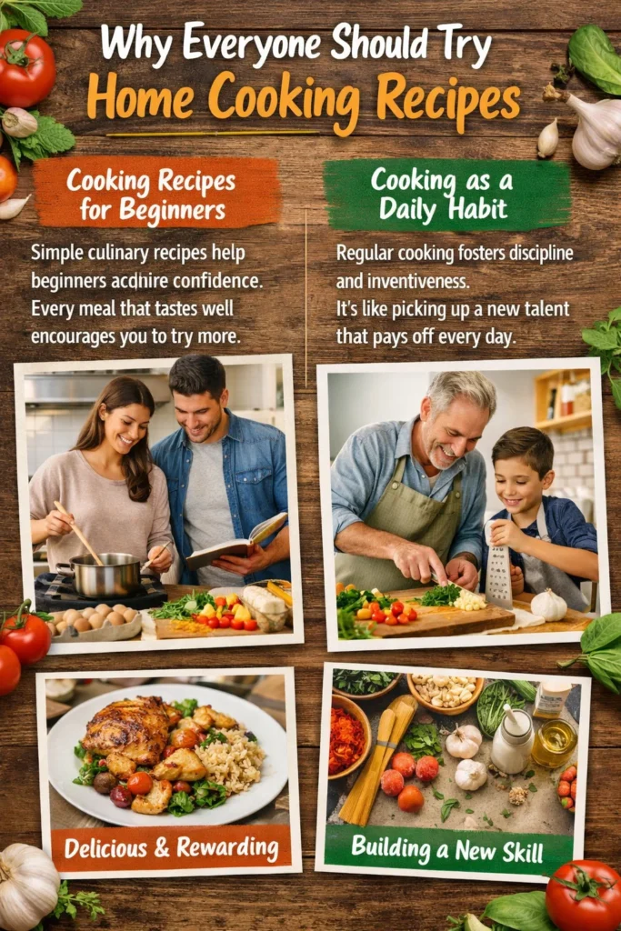 Why everyone should try home cooking recipes for healthy and delicious meals