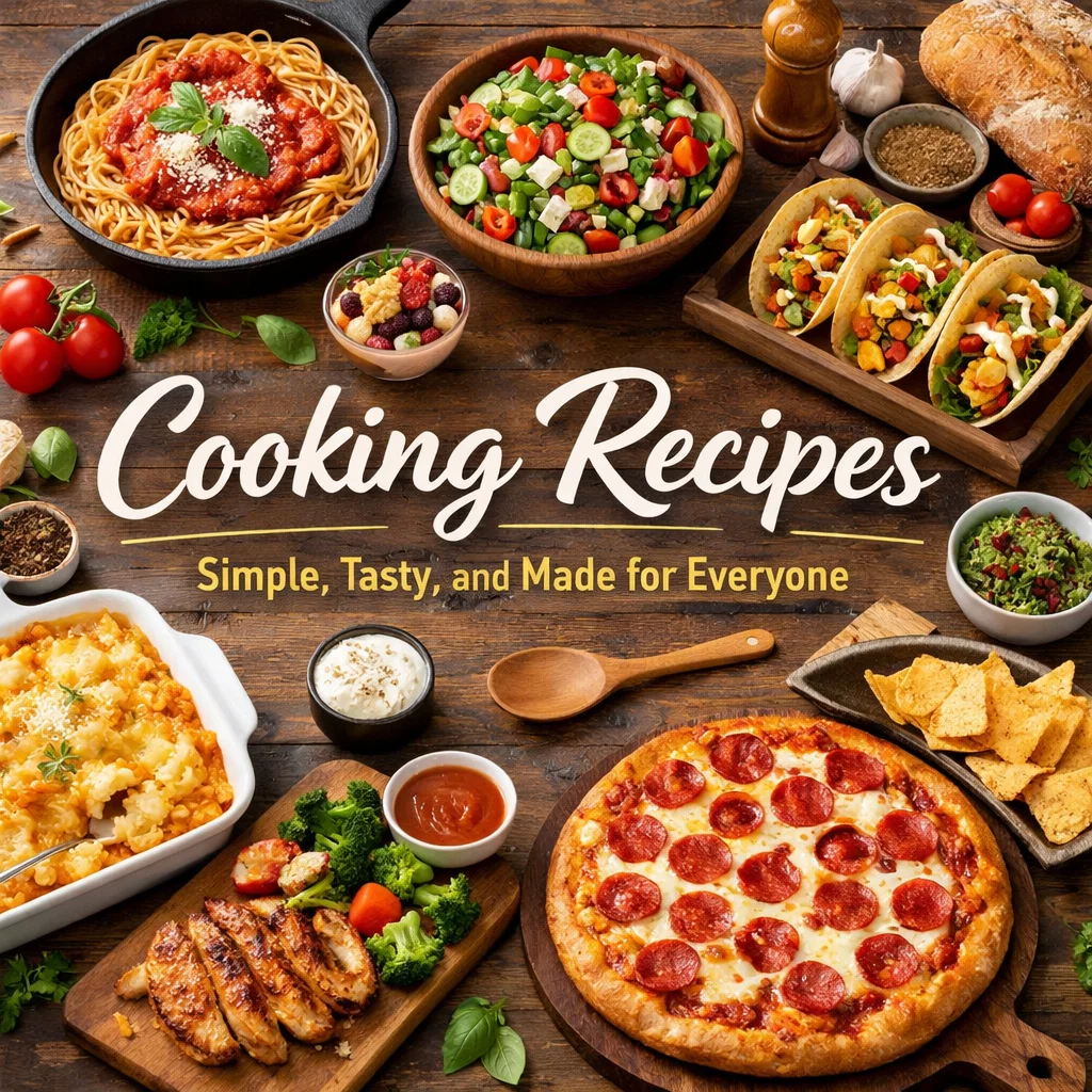 Cooking Recipes – Simple, Tasty, and Made for Everyone