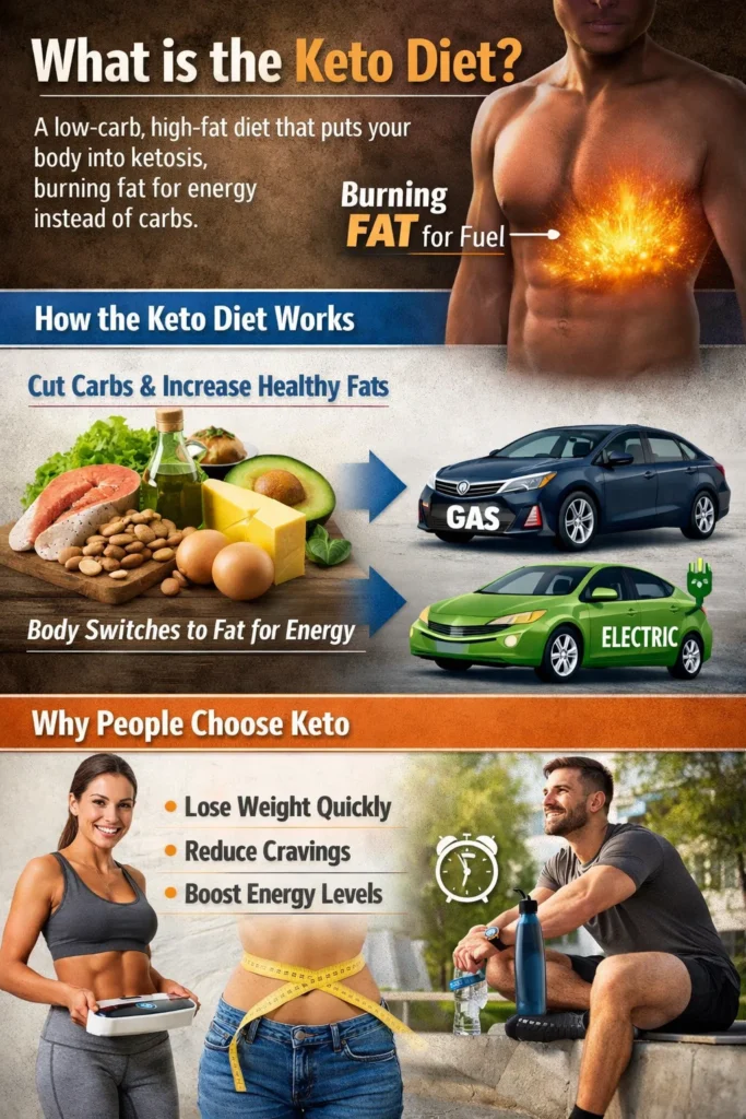 What is the keto diet explained with a healthy keto diet recipe for beginners