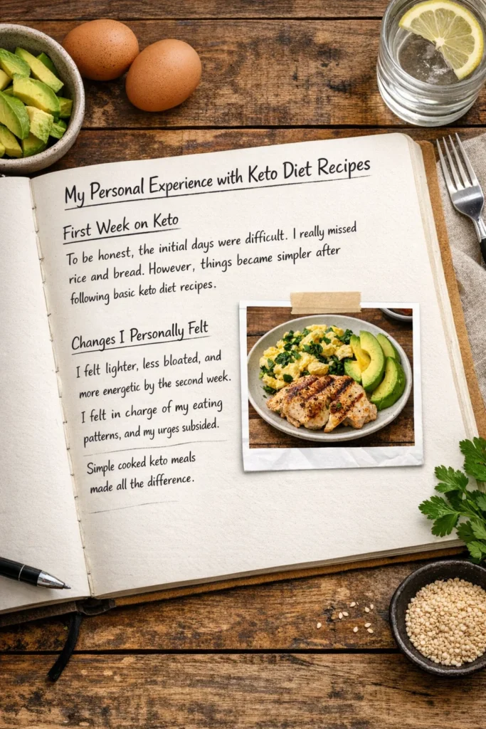My personal experience with keto diet recipe for weight loss and healthy living